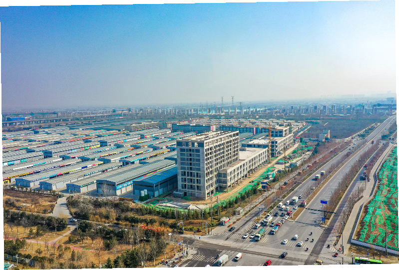 西北电商物流园陆港建材基地电商综合楼工程.png